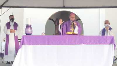 Missa de 7Âº dia de falecimento do Padre Aleixo foi presidida pelo Bispo Dom Amilton